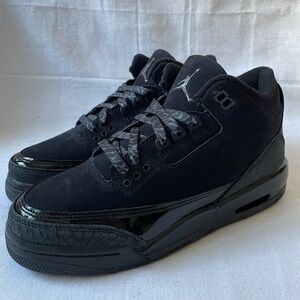 Air Jordan 3 Retro GS 'Black Cat' 2025 Size 5.5Y DM0967-001